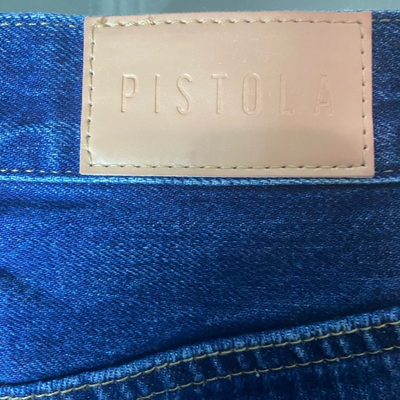PISTOLA Cassie Super High Rise Straight Crop in Motive Size 24 - Picture 10 of 13